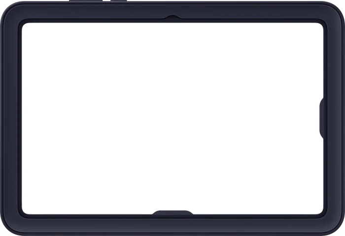 Samsung EF-JX730 Frame Cover Backcover für Galaxy Tab S11, Navy Blue
