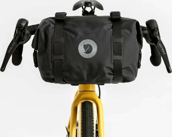 Fjällräven Hoja Handlebar Rolltop Lenkertasche schwarz