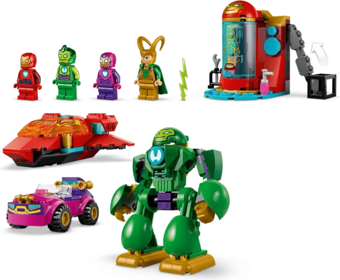 LEGO Marvel Super Heroes Spielset - Loki vs. Team Iron Man