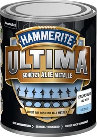 Hammerite Ultima Metallschutz-Lack außen glänzend verkehrsweiß, 750ml