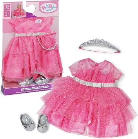 Zapf creation BABY born Mode - Prinzessinnen-Outfit 43cm