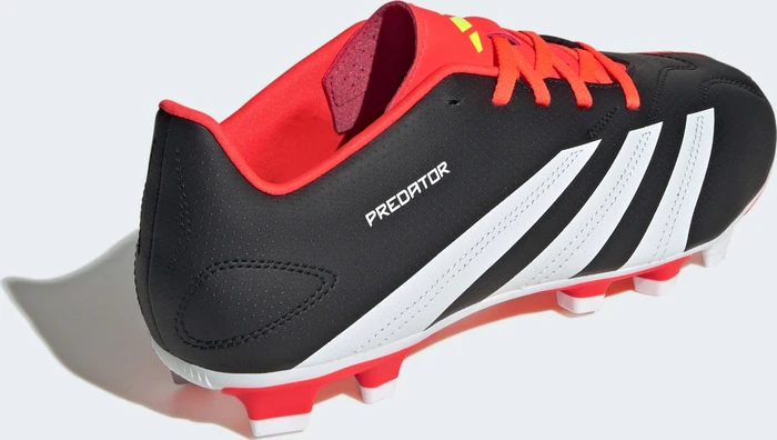adidas Predator Club FXG core black/cloud white/solar red