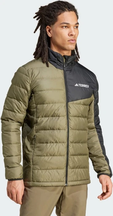 adidas Terrex Multi Light Daunen Jacke olive strata/black (Herren)