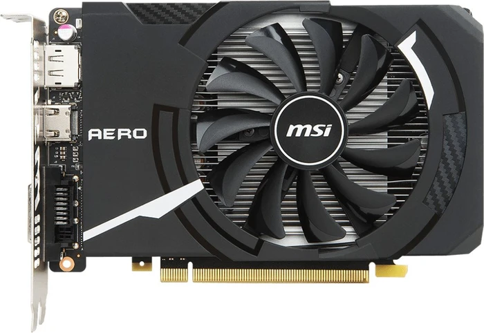 MSI GeForce GTX 1050 Ti Aero ITX 4G OCV1, 4GB GDDR5, DVI, HDMI, DP