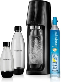 SodaStream Spirit Megapack Trinkwassersprudler schwarz