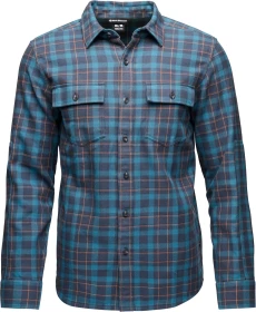 Black Diamond Project Twill Hemd langarm charcoal/moab brown (Herren)