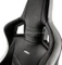 noblechairs Epic Echtleder Gamingstuhl, schwarz/weiß/rot Vorschaubild