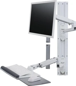 Ergotron LX Wandmontagesystem weiß