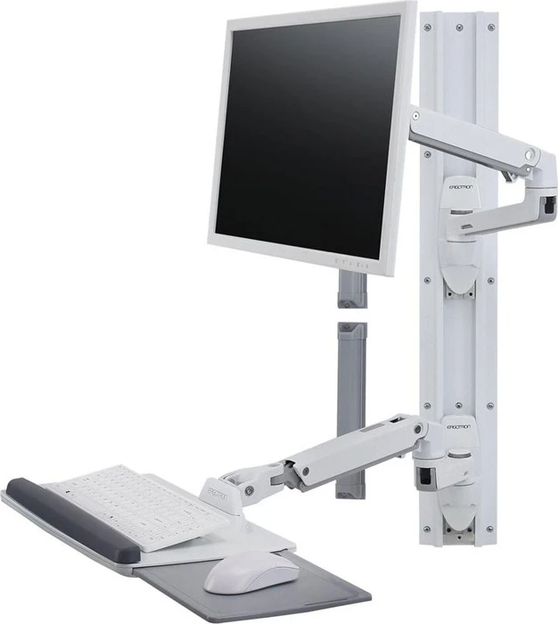 Ergotron LX Wandmontagesystem weiß