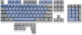 Mountain Mineral Keycap Set, Kunststoff (PBT) Double-Shot, grau/blau, 113 Tasten (104+9), ANSI-US
