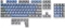 Mountain Mineral Keycap Set, Kunststoff (PBT) Double-Shot, grau/blau, 113 Tasten (104+9), ANSI-US Vorschaubild