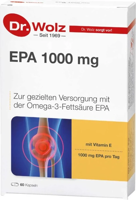 Dr. Wolz EPA 1000mg Kapseln, 60 Stück