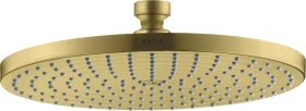 Hansgrohe Axor Starck Tellerkopfbrause 240 1jet brushed brass