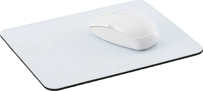 Hama Leder Mauspad weiß