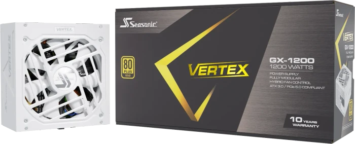 Seasonic Vertex GX-1200 White Edition 1200W, ATX 3.1