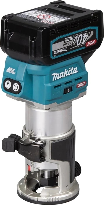 Makita RT001GM206 Akku-Oberfräse inkl. MAKPAC + 2 Akkus 4.0Ah + Zubehör