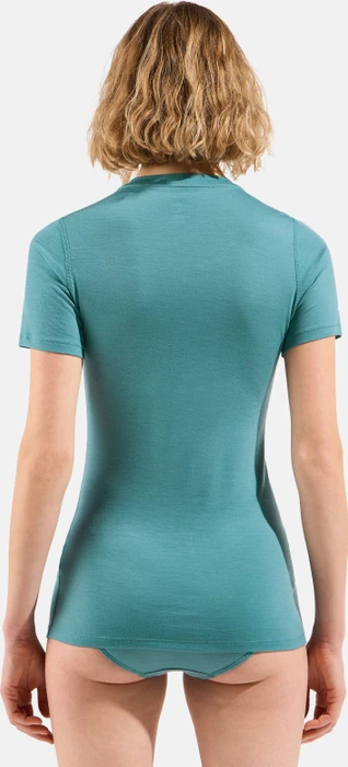 Odlo Natural Merino 160 Baselayer Funktionsshirt kurzarm arctic (Damen)