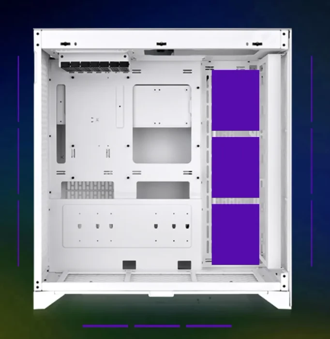 Thermaltake CTE E600 MX Snow, weiß, Glasfenster