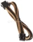 BitFenix Alchemy 8-Pin EPS12V Verlängerung 45cm, sleeved gold/schwarz Vorschaubild
