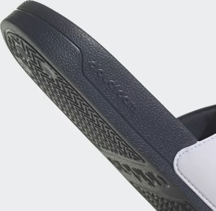 adidas Shower Adilette cloud white/gold metallic/shadow navy (Damen)