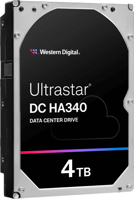 Western Digital Ultrastar DC HA340 4TB, SE, 24/7, 512e / 3.5" / SATA 6Gb/s