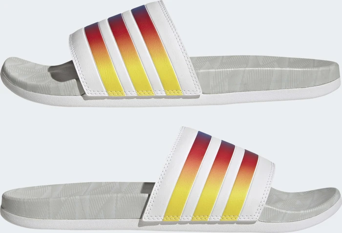 adidas Comfort Adilette cloud white/glow blue