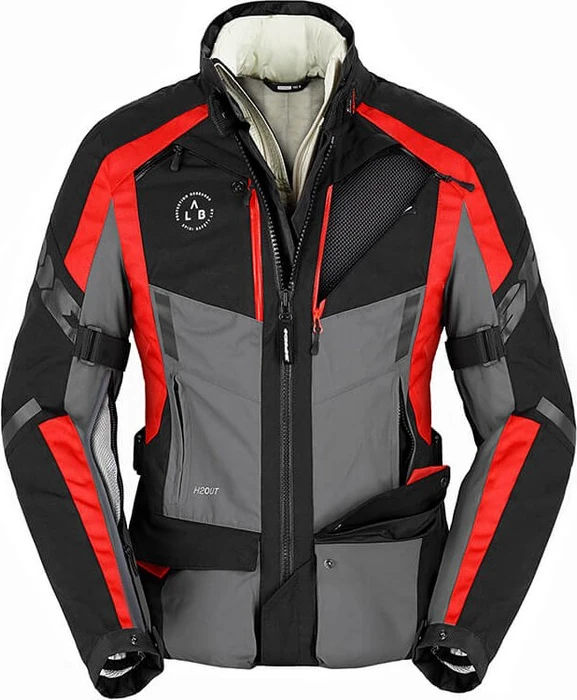 Spidi 4 Season Evo Jacke rot (verschiedene Größen)