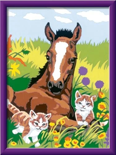 Ravensburger Malen nach Zahlen Süße Tierkinder