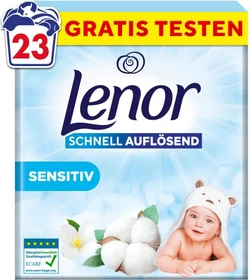 Lenor Sensitiv Pulver Waschmittel, 1.27kg