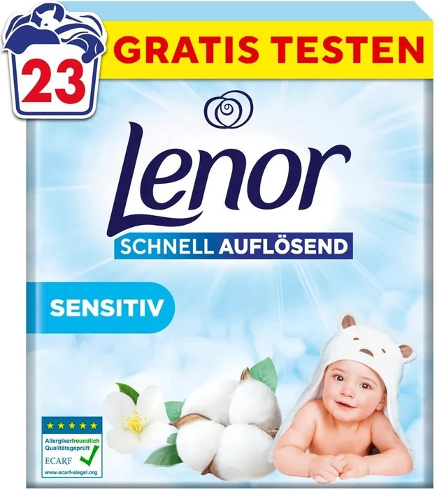 Lenor Sensitiv Pulver Waschmittel