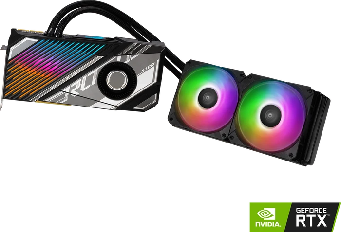 ASUS ROG Strix LC GeForce RTX 3090 Ti, ROG-STRIX-LC-RTX3090TI-24G-GAMING, 24GB GDDR6X, 2x HDMI, 3x DP