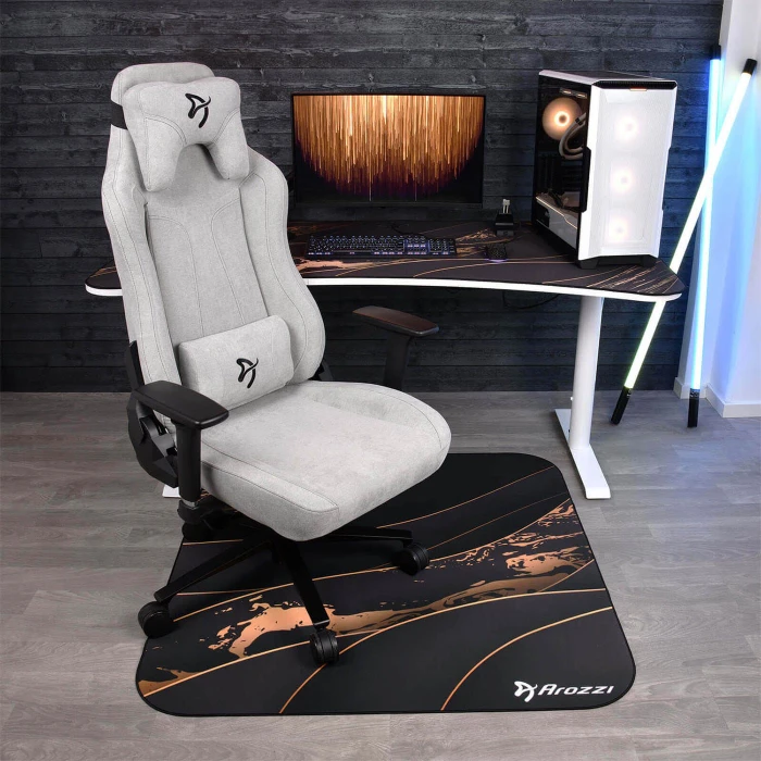 Arozzi Zona Bodenschutzmatte, Black Gold, quadratisch, weich