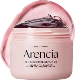 Arencia Overnight Red Smoothie Face Mask Serum, 50g