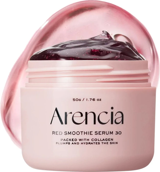 Arencia Overnight Red Smoothie Face Mask Serum, 50g