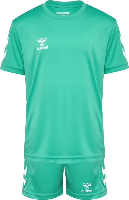 hummel Logo Set kurzarm atlantis (Junior)