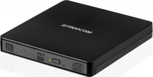 Freecom Mobile DVD Rewriter, SlimLine schwarz, USB 3.0