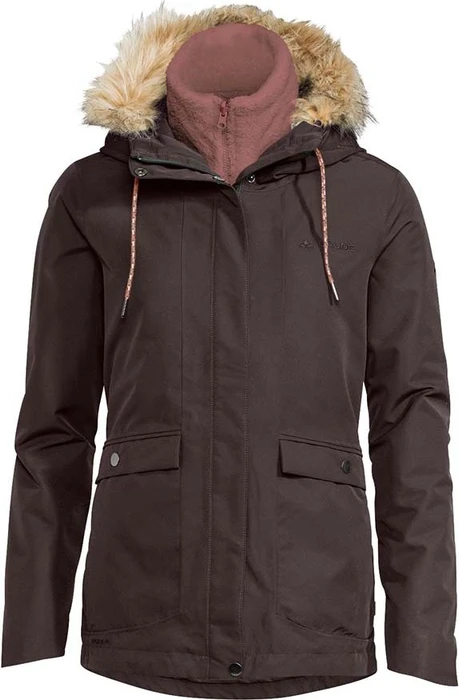 Vaude Kilia 3in1 II Funktionsjacke pecan brown (Damen)
