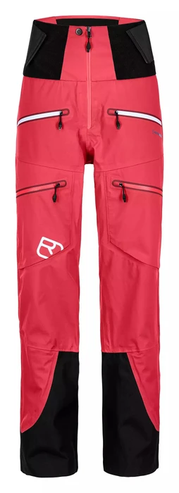 Ortovox 3L Guardian Shell Skihose lang hot coral (Damen)