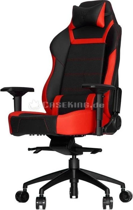 Vertagear PL6000 Gamingstuhl, schwarz/rot