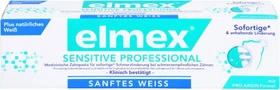Elmex Sensitive Professional plus sanftes Weiß Zahncreme, 75ml