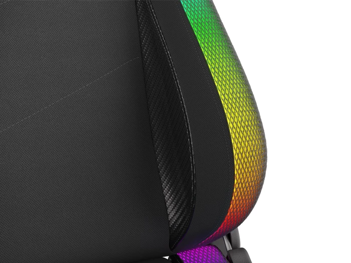 Genesis Trit 500 RGB Gamingstuhl, schwarz