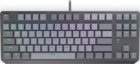 Endorfy Thock V2 TKL, PBT, grau, LEDs RGB, hot-swap, Endorfy RED, USB, CZ/SK