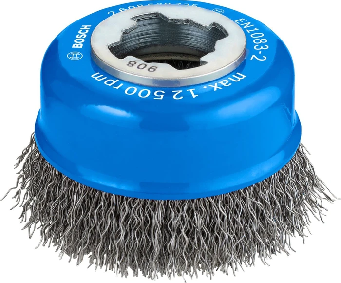 Bosch Professional X-LOCK Clean for Metal Topfbürste gewellt, 75x22.23mm, 1 Stück