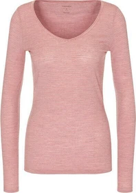 Icebreaker Siren Sweetheart Funktionsshirt langarm wood rose (Damen)