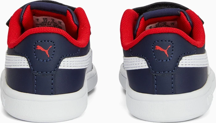 Puma Smash 3.0 Leather V puma navy/puma white/for all time red (Junior)