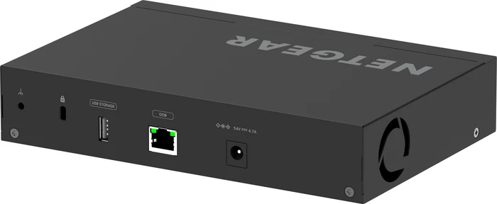 Netgear AV Line M4250 Desktop Gigabit Managed Switch, 8x RJ-45, 2x SFP+, 220W PoE+