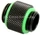 Bitspower Adapter 2x G1/4" lang schwarz (BP-MBWP-C08)