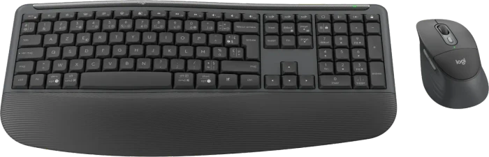 Logitech MK880 Signature Comfort Plus Combo for Business, Graphite, LogiBolt, USB/Bluetooth, FR (920-014048) – Bild 2 von 5