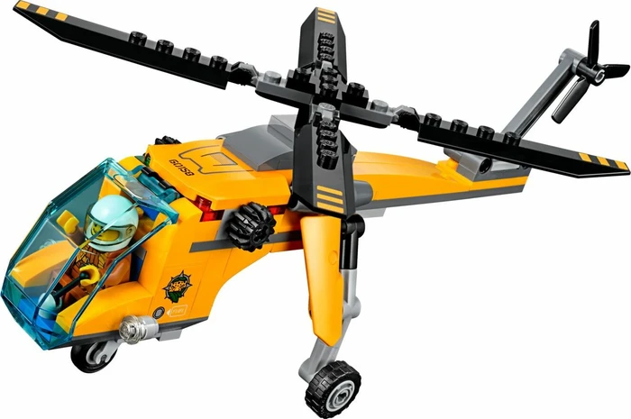 LEGO City Dschungelforscher - Dschungel-Frachthubschrauber