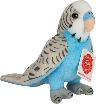 Teddy Hermann Wellensittich 13cm blau (941590)